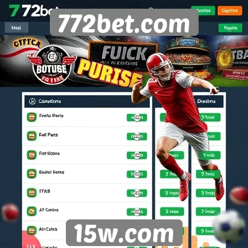 Promoções e bônus disponíveis na 772bet.com